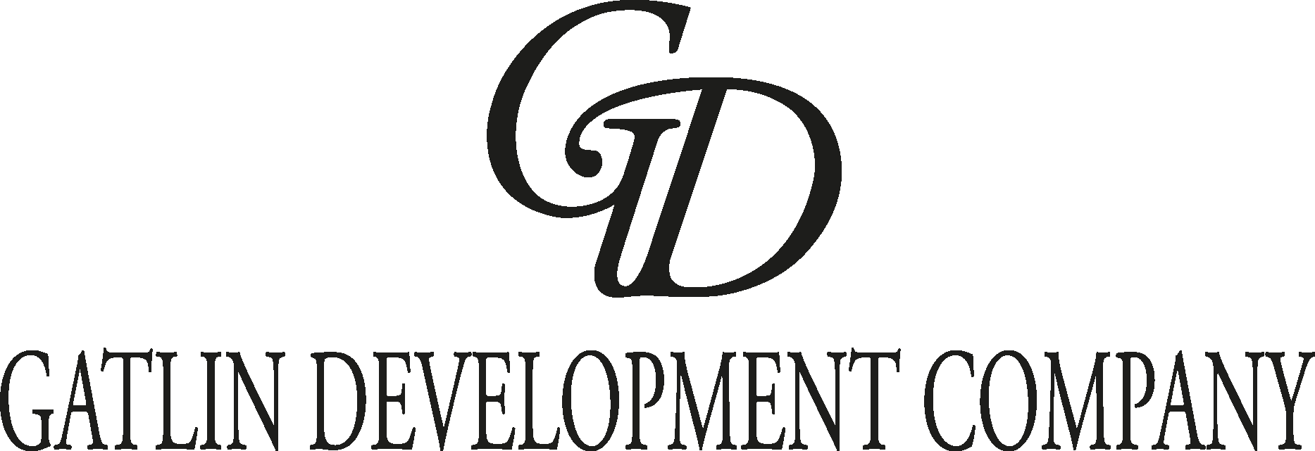 Gatlin Development Black Logo Vector Logo